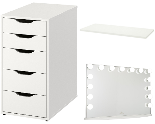 The Vanity My Husband Picked Out! 💋💄 cover photo collage