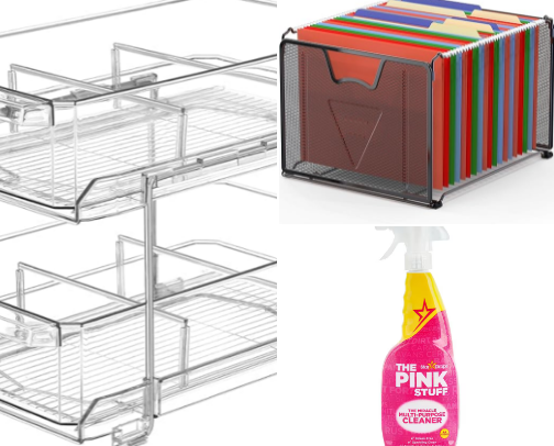 Home Organization Must Haves! cover photo collage