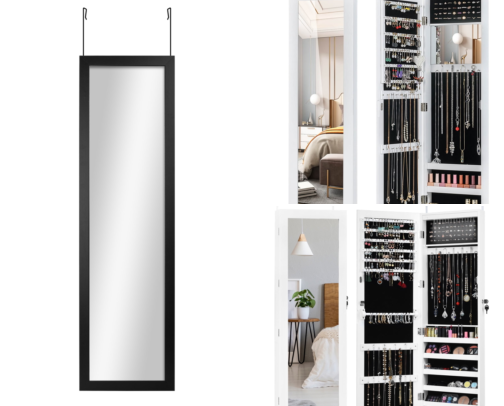 I Finally Found a Door Mirror Organizer That Holds Everything I Grab Before Leaving cover photo collage