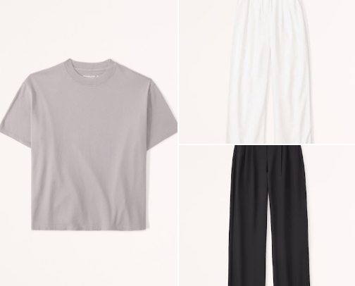 A digital version of my wardrobe cover photo collage