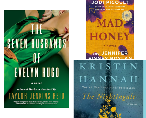 5 books that got me into reading again! cover photo collage