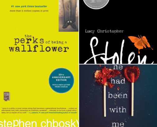 books to read when you want to feel something... or nothing? cover photo collage