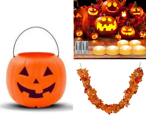 Halloween decor to make your house feel like magic kingdom during the fall 🍁✨ cover photo collage