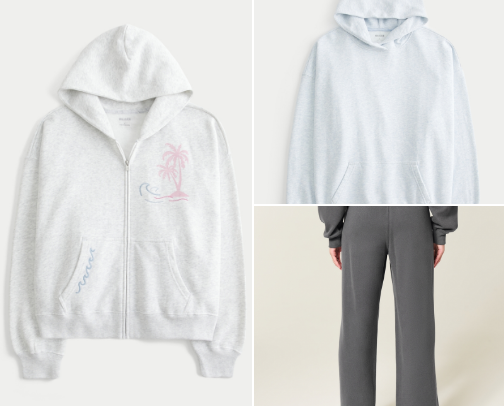 The best Hollister items (my closet is hollister) cover photo collage