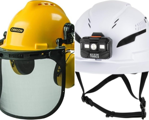 Industrial Safety Helmet with Adjustable Suspension – High Impact Protection cover photo collage