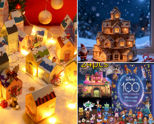 Beautiful Advent Calendar and good price✨️🎁🎄💌 cover photo collage