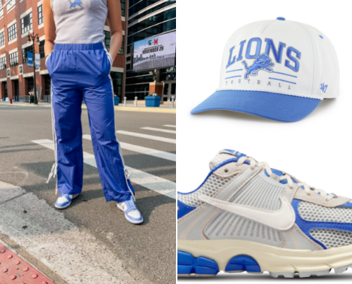 Sunday Roarday Game Day Outfit cover photo collage