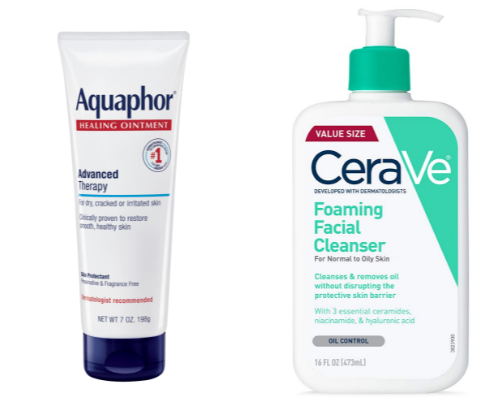 skincare cover photo collage