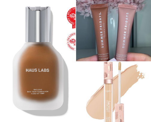 My favorite beauty recs cover photo collage