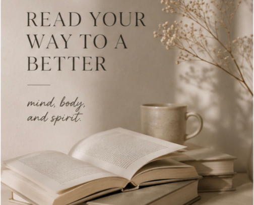 The Wellness Edit Studio: Must-Read Books cover photo collage