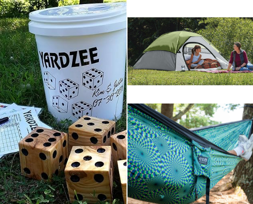 Camping Essentials cover photo collage