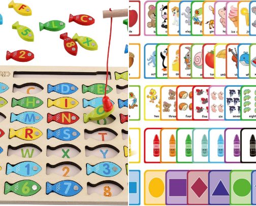 Toddler learning cover photo collage