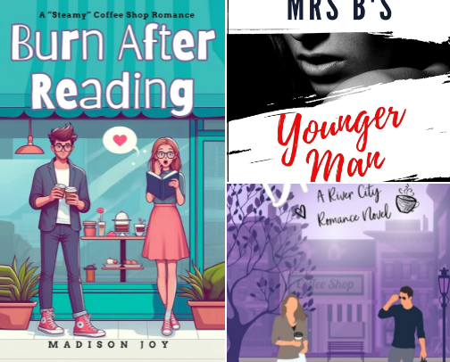 Get Free - Burn After Reading: A "Steamy" Coffee Shop Romantic Comedy (The Barista Series Book 1) picks cover photo collage