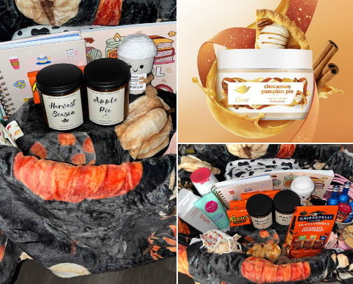 Fall/Boo basket idea for the lady’s 🧡👻🎃 cover photo collage