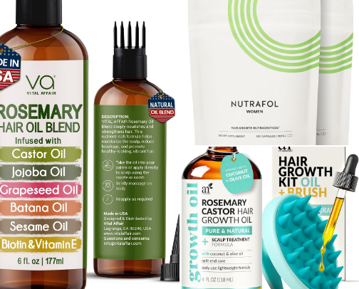 Natural Hair Essentials cover photo collage