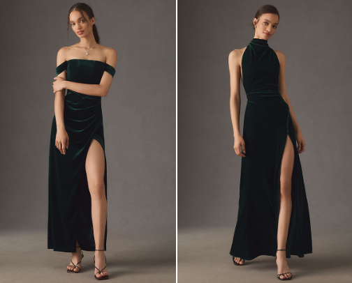 Elegant Gowns & Dresses cover photo collage