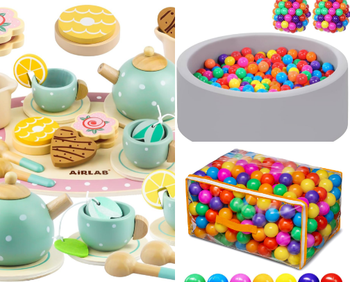 Toddler Toys cover photo collage