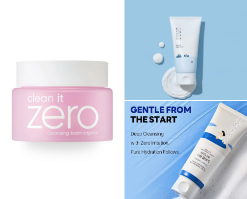 daily skincare routine for combo skin 🧴 cover photo collage