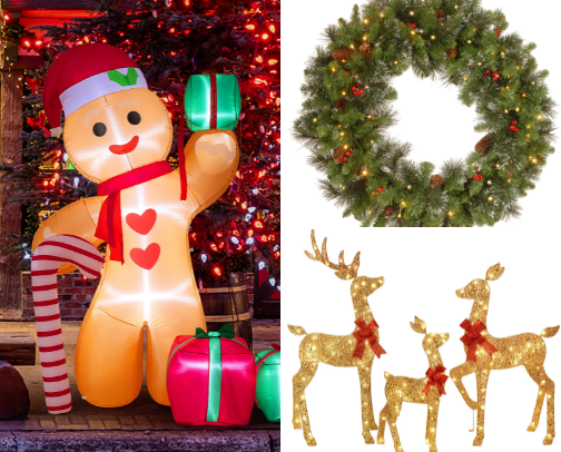 Christmas decor inspo🎄❄️ cover photo collage