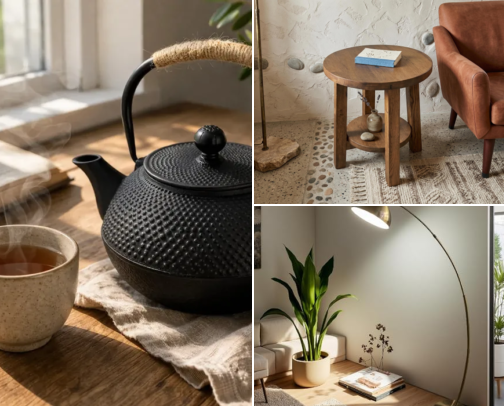 My Autumn Reading Corner cover photo collage