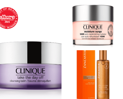 Skincare cover photo collage