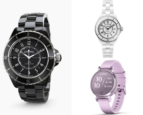 Contemporary watches cover photo collage