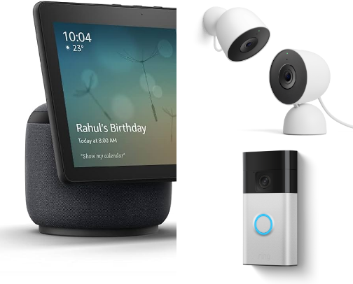 Smart Home & Tech Gadgets cover photo collage