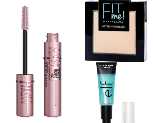 Affordable makeup cover photo collage