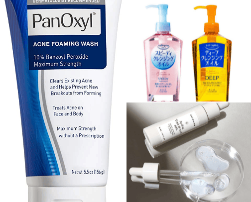 #SkinTok Day & Night Skincare Routines cover photo collage