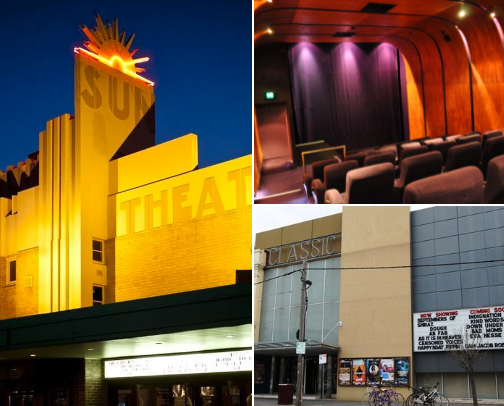 best cinemas IN TOWN cover photo collage