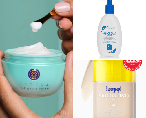 Skincare Essentials cover photo collage