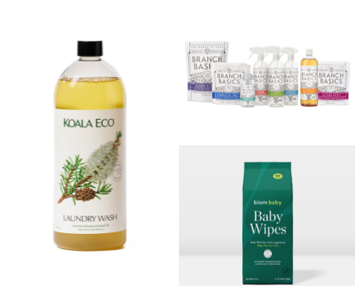 Household products cover photo collage