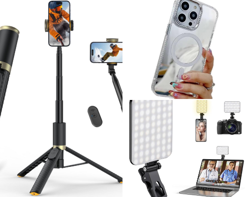 Viral Content Creator Must Haves ✨ cover photo collage
