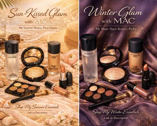My Summer MAC Beauty Edit — Radiant + Soft‑Bronze Essentials cover photo collage