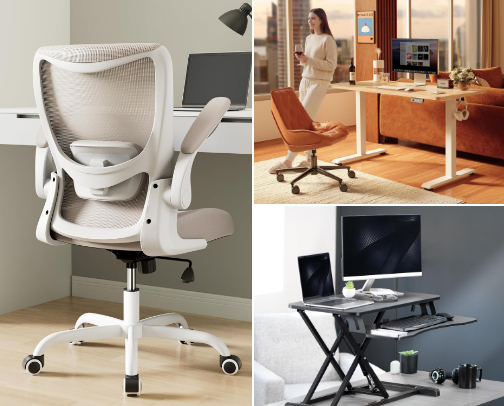 Home Office Setup Must-Haves: Create a Workspace That Inspires Focus & Productivity cover photo collage
