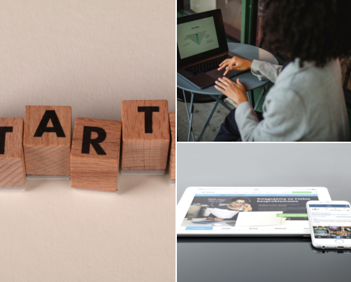 Essential Tools for Starting and Growing an Online Business cover photo collage