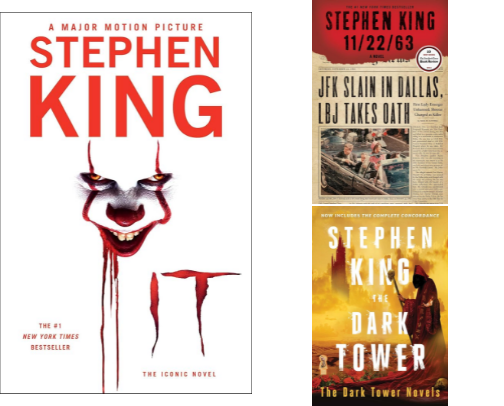 Top 10 Stephen King Books Connected to the 'IT Welcome to Derry' Series cover photo collage