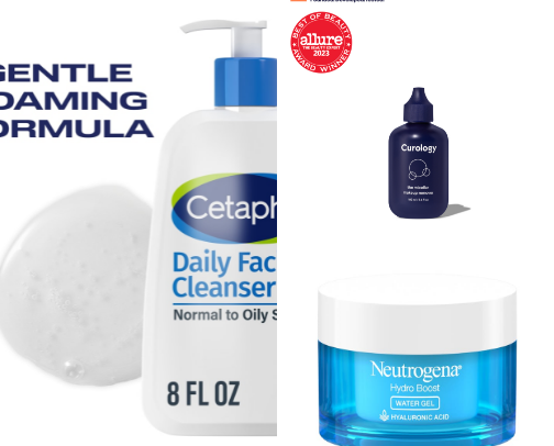 Simple Skincare for Sensitive/Dry Skin cover photo collage
