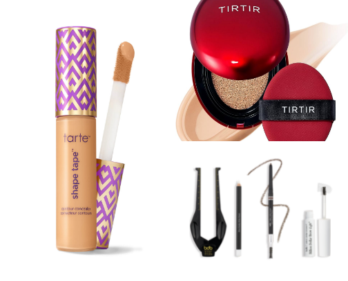 Makeup that goes on smooth! cover photo collage