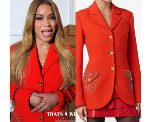 Amaya’s blazer cover photo collage