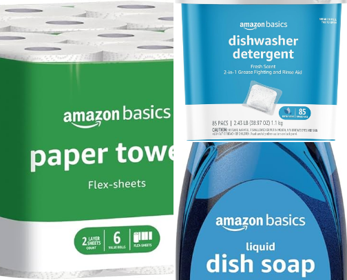 Basic Household Items cover photo collage