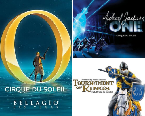 Las Vegas Show Tickets cover photo collage