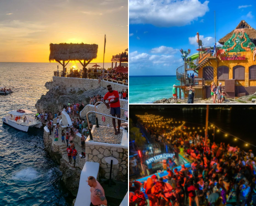 Ricks cafe  in negril cover photo collage