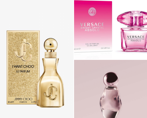 Perfumes cover photo collage