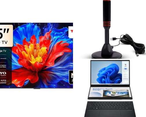 Electronics cover photo collage