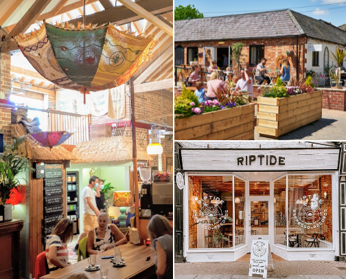 Cafes in BCP area cover photo collage
