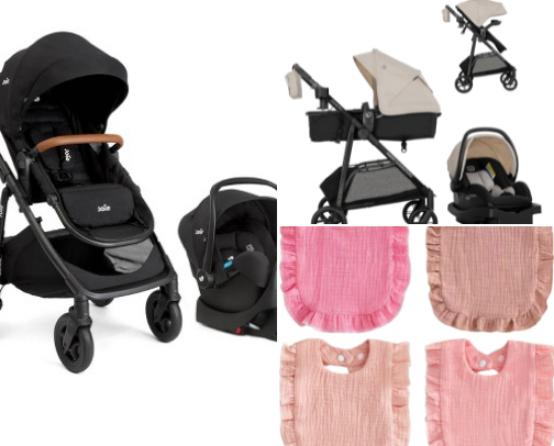 newborn must haves 🍼🍼 cover photo collage