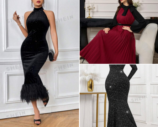 Holiday dresses 😍😍 cover photo collage