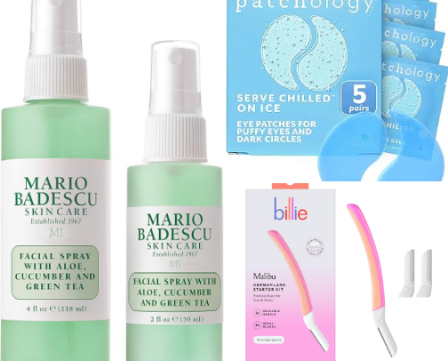 Beauty, Self-care, & Health cover photo collage