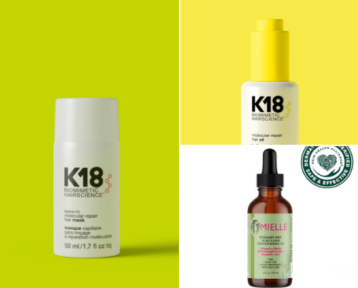 My favorite hair products cover photo collage